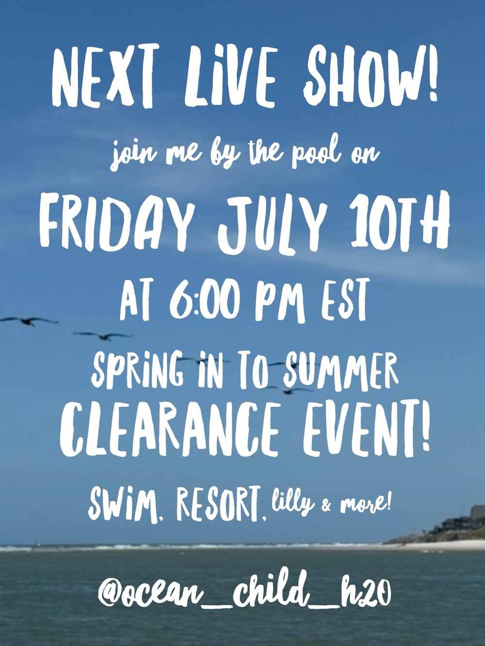 NEW LIVE SHOW NOTIFICATION!